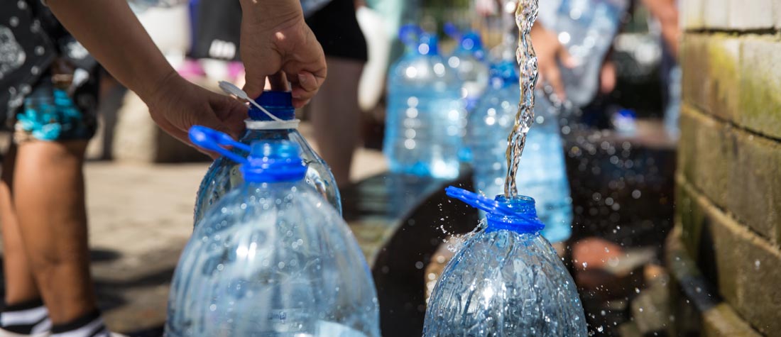 Wasseraufbereitung von Trinkwasser im Notfall